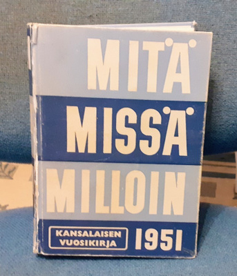 Mitä Missä Milloin 1951 1P