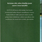 Antti Tuuri : Tenoa soutamassa - Seven pokkari 2010 - pikkukuva 2