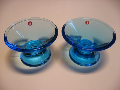 Iittala Kartio kynttilänjalat 2kpl, Kaj Franck