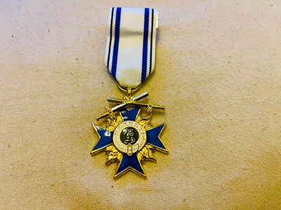 Saksa sota mitali Natsi tai Preussi Gold 2kpl