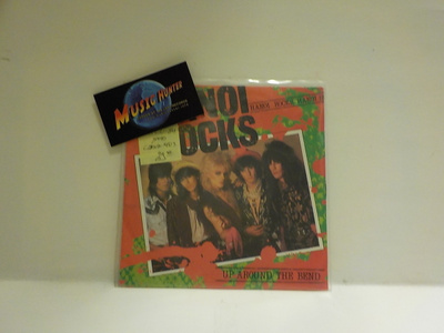 HANOI ROCKS - UP AROUND THE BAND EX+/M- EU 1984 7"