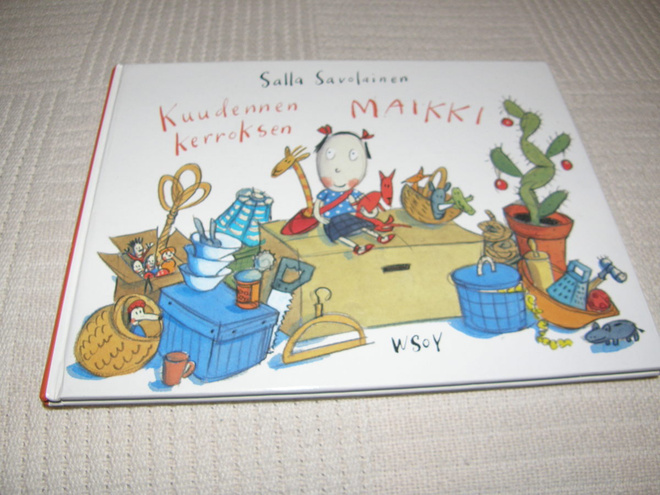 Salla Savolainen Kuudennen kerroksen Maikki