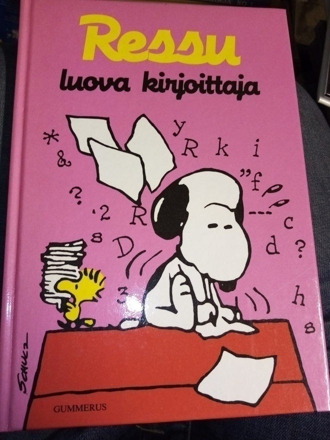 RESSU LUOVA KIRJOITTAJA ( SIS POSTIKULU  )