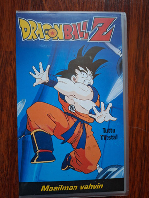 Dragon Ball Z: Maailman vahvin VHS (UUSI / AVAAMATON)