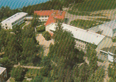 Postikortti, JÄRVENPÄÄ, Seurakuntaopiston Säätiö, Ilmakuva