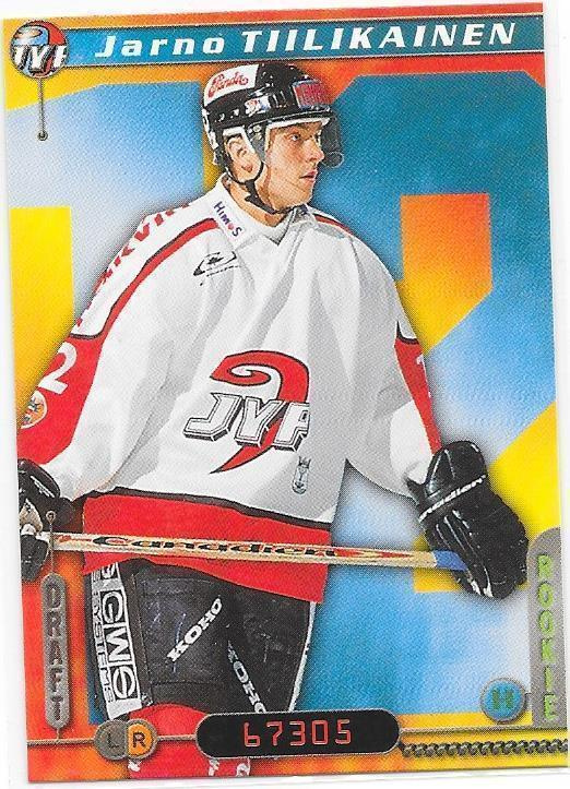 2000-01 CardSet #289 Jarno Tiilikainen JYP