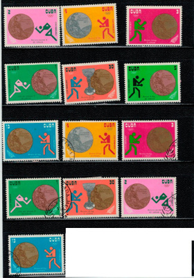 Olympia 1972 München - Kuuba 13 merkkiä +/o