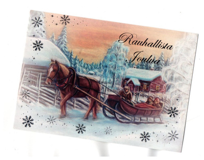 °°RAUHALLISTA JOULUA°° -KORTTI / (T.Peltoniemi)