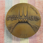 Hiihdon MM 1989 Lahti mitali / Matti Koskela . - pikkukuva 1