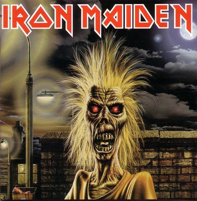 Iron Maiden (CD) EX+!! s/t Remastered -98