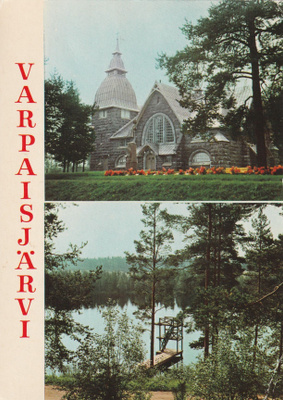 KIRKKOKORTTI - VARPAISJÄRVEN GRANIITTIKIRKKO - 2