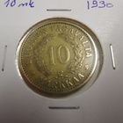 10 mk 1930 Alumiinipronssi Rahakehyksessä Kl 7-8 - pikkukuva 1