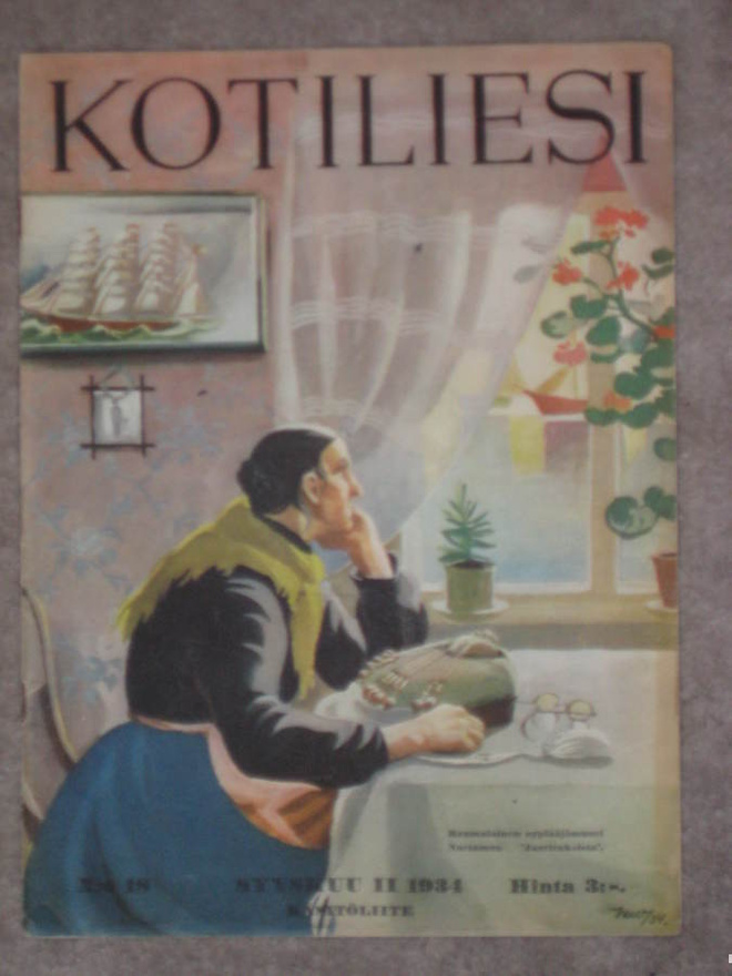 KOTILIESI 1934, KANSI MARTTA WENDELIN