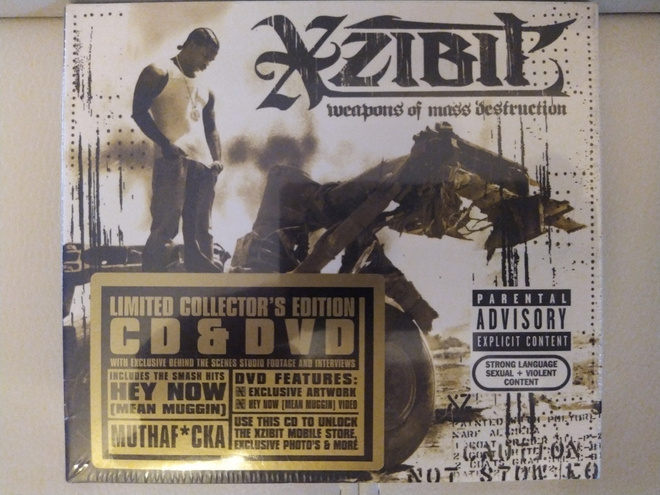 XZIBIT - WEAPONS OF MASS DESTRUCTIONS CD & DVD *UUSI!*