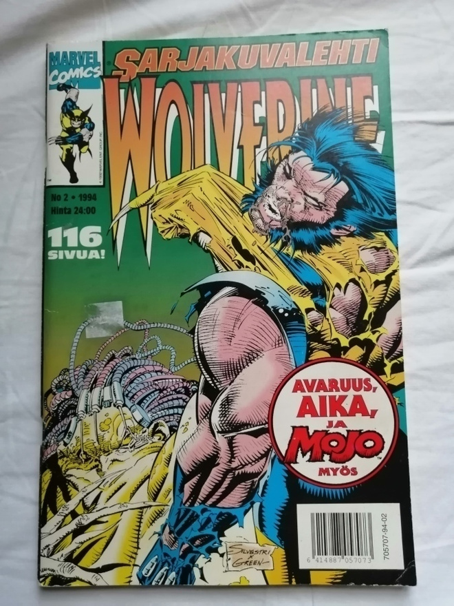 Sarjakuvalehti 1994/02: Wolverine