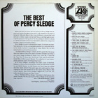 Percy Sledge - The Best Of Percy Sledge LP Vinyyli - pikkukuva 2