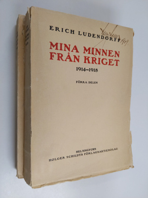 Erich Ludendorff : Mina minnen från kriget 1914-1918 : 1-2