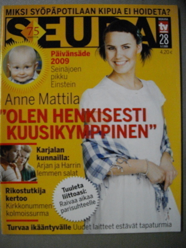 Seura lehti Nro 28/2009 (8.11)