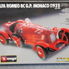Alfa Romeo 8c Monza 1931 .Burago Metalkit - pikkukuva 1