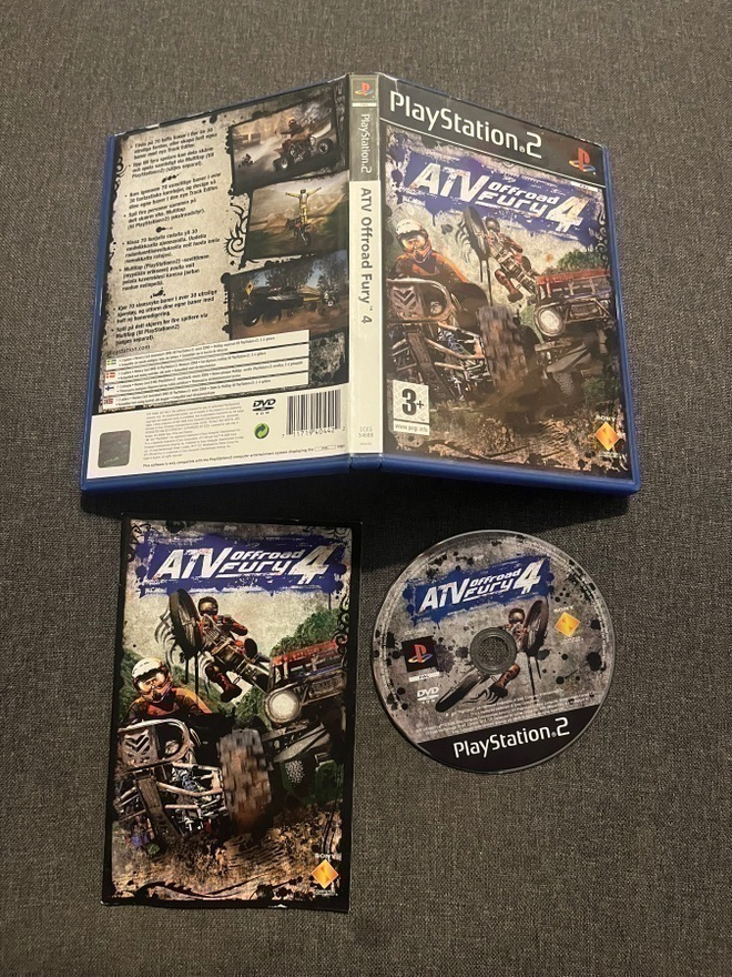 ATV Offroad Fury 4 PS2 (Suomijulkaisu)