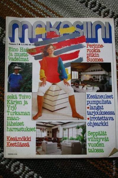 Makasiini - lehti 5 vuodelta 1982, hyväkuntoinen