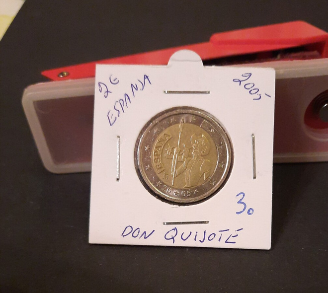 Espanja 2€ Don Quijote, 2005