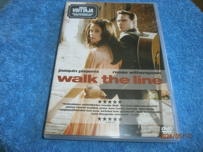 WALK THE LINE uusi DVD