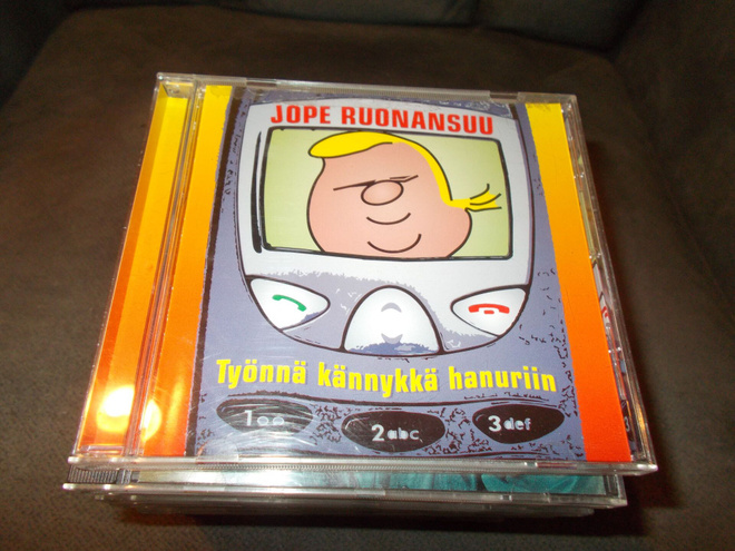 CD JOPE RUONANSUU ** TYÖNNÄ KÄNNYKKÄ HANURIIN **