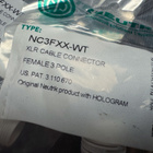 Neutrik NC3FXX-WT XLR female cable connector (1 kpl) - pikkukuva 2