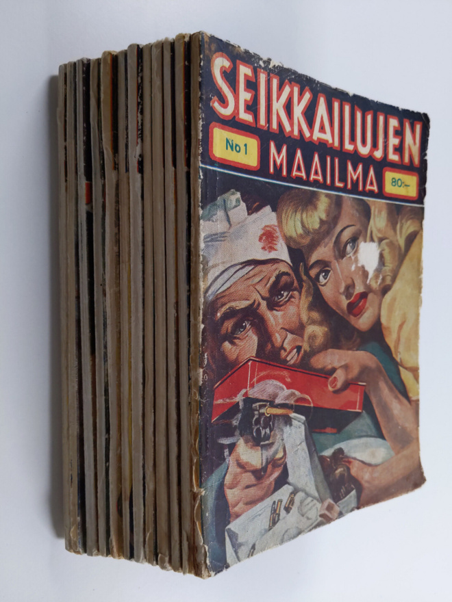 Seikkailujen maailma vuosikerta 1954 (1-12)