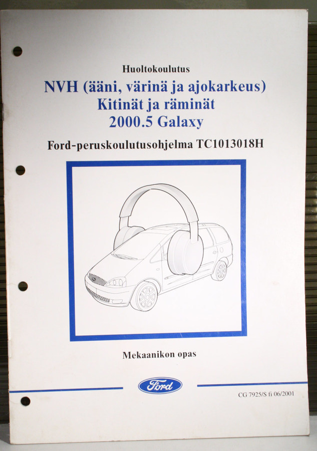 Ford Galaxy 2000.5 : Kitinät ja räminät
