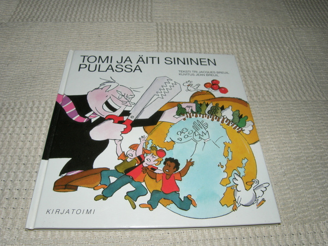 Breuil Tomi ja Äiti Sininen pulassa