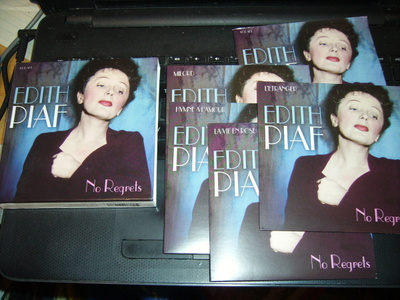 4CD : Edith Piaf : No Regrets ( PROPER BOX 167 ) sis. postik