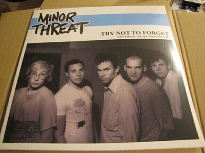 Minor threat try not to forget lp muoveissa live 1983