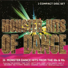 MONSTER HITS OF DANCE (2-CD), 1993, mm. Snap, Yazz, Cappella - pikkukuva 1