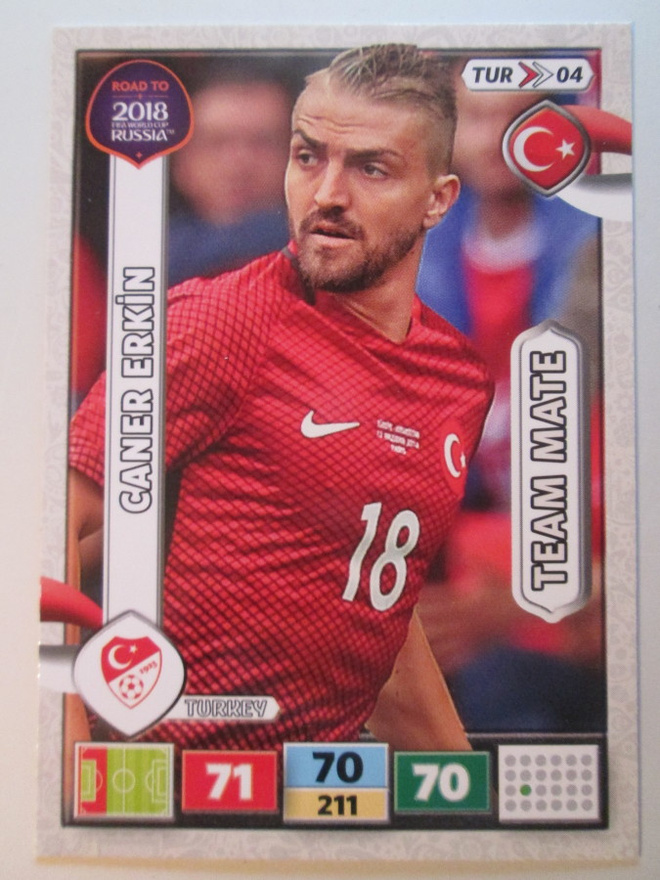CANER ERKIN TURKKI JALKAPALLON MM RUSSIA VENÄJÄ 2018
