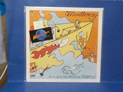 MUDHONEY - EVERY GOOD BOY DESERVES FUDGE EX+/EX+ LP
