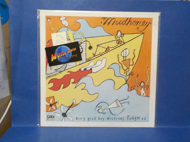 MUDHONEY - EVERY GOOD BOY DESERVES FUDGE EX+/EX+ LP