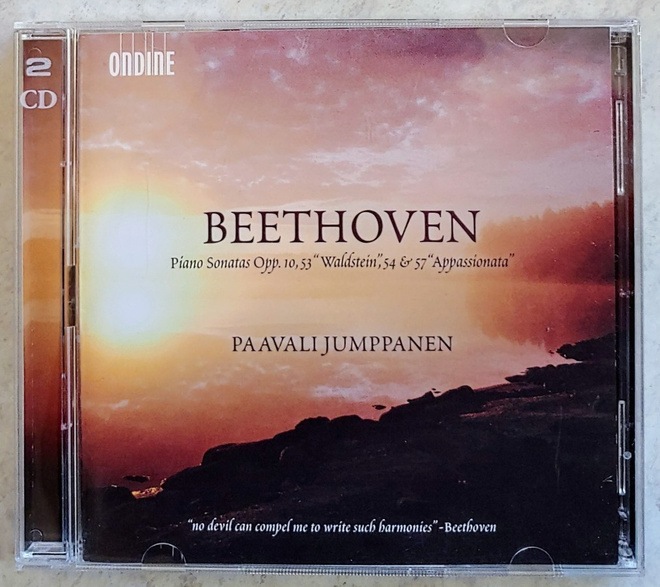 BEETHOVEN • JUMPPANEN: 4 Piano Sonatas – 2015 Ondine 2-CD