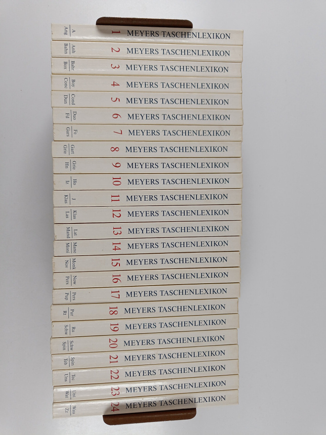 Anger M. A. Eberhard : Meyers grosses Taschen-Lexikon 1-2...