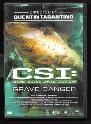 DVD - CSI Grave Danger