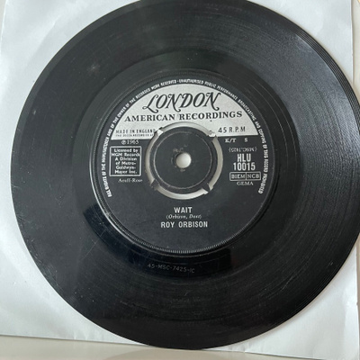 ROY ORBISON: Wait * Breakin’ Up Is…..* UK 1966