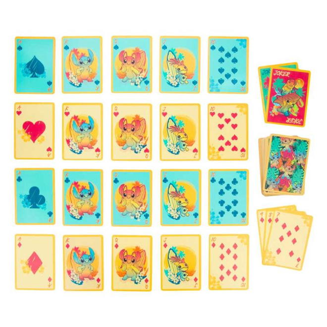 STITCH WATERPROOF PLAYING CARDS	(15 345)	pelikortit		A2 - PO