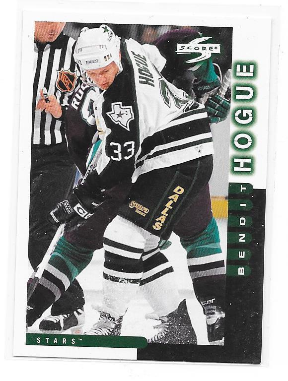 1997-98 Score #217 Benoit Hogue Dallas Stars