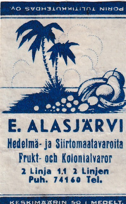 Helsinki, E. Alasjärvi, 2 Linja  .  s104