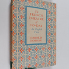 Harold Hobson : The French theatre of to-day : an English... - pikkukuva 1