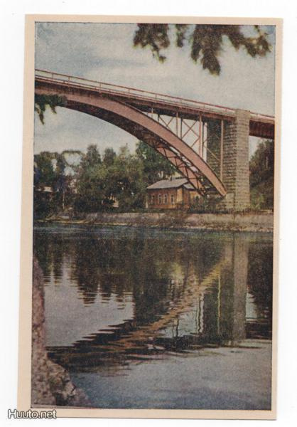 HEINOLA: Silta (Foto:A.V.Heikkinen,väri)