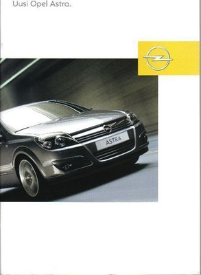 Opel Astra -esite, 2004