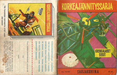 KORKEAJÄNNITYSSARJA 10/1961 Battler Britton - kreikkalaiset