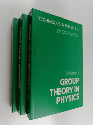 J. F. Cornwell : Group Theory in physics vol. 1-3